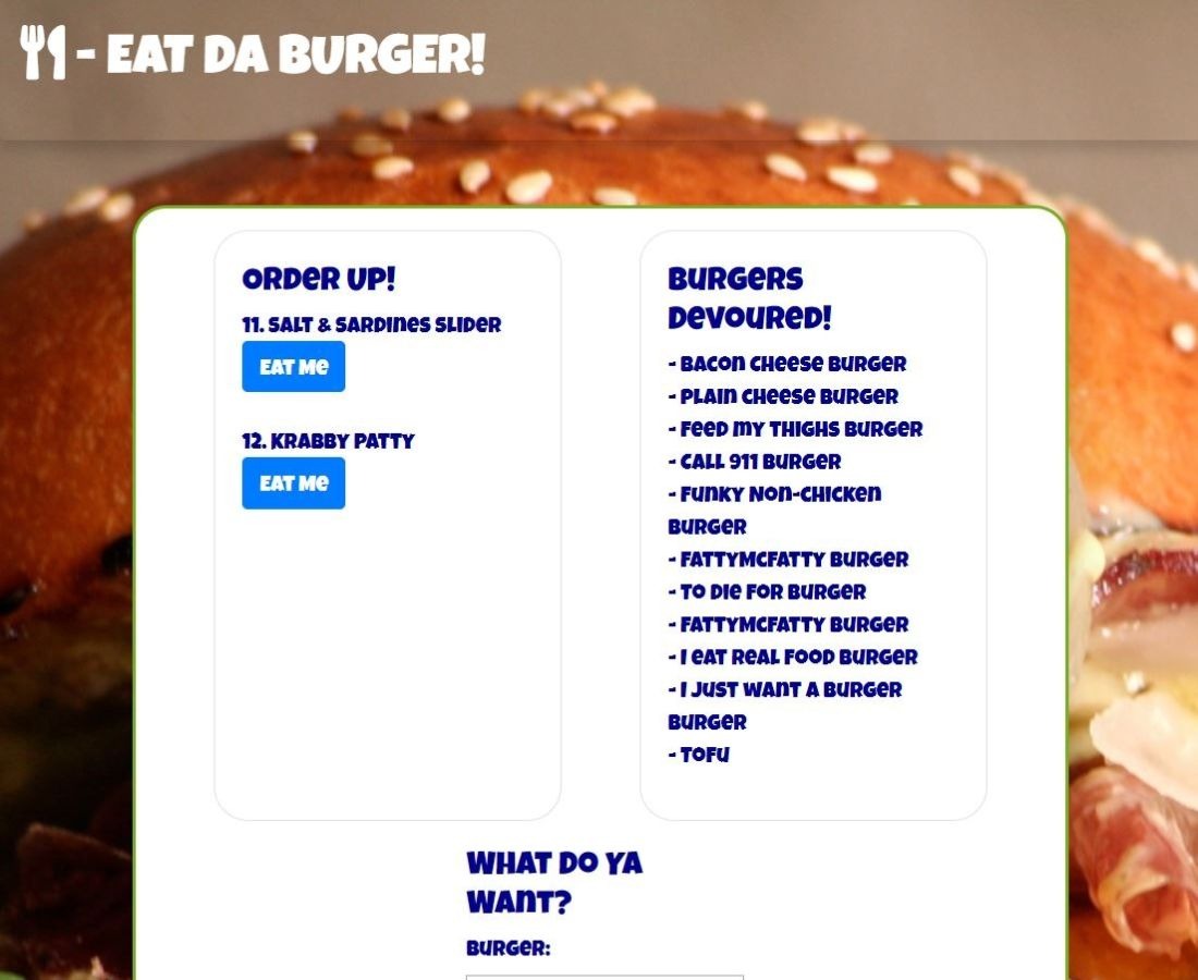 Burger App